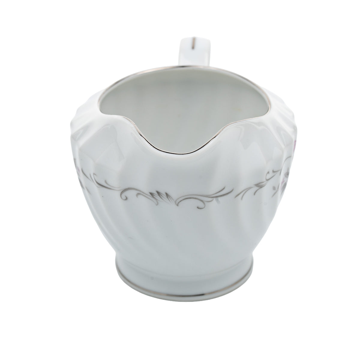 Gold Standard Porcelain Creamer & Covered Sugar Bowl Set - Pink Rose
