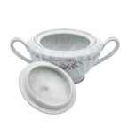 Gold Standard Porcelain Creamer & Covered Sugar Bowl Set - Pink Rose