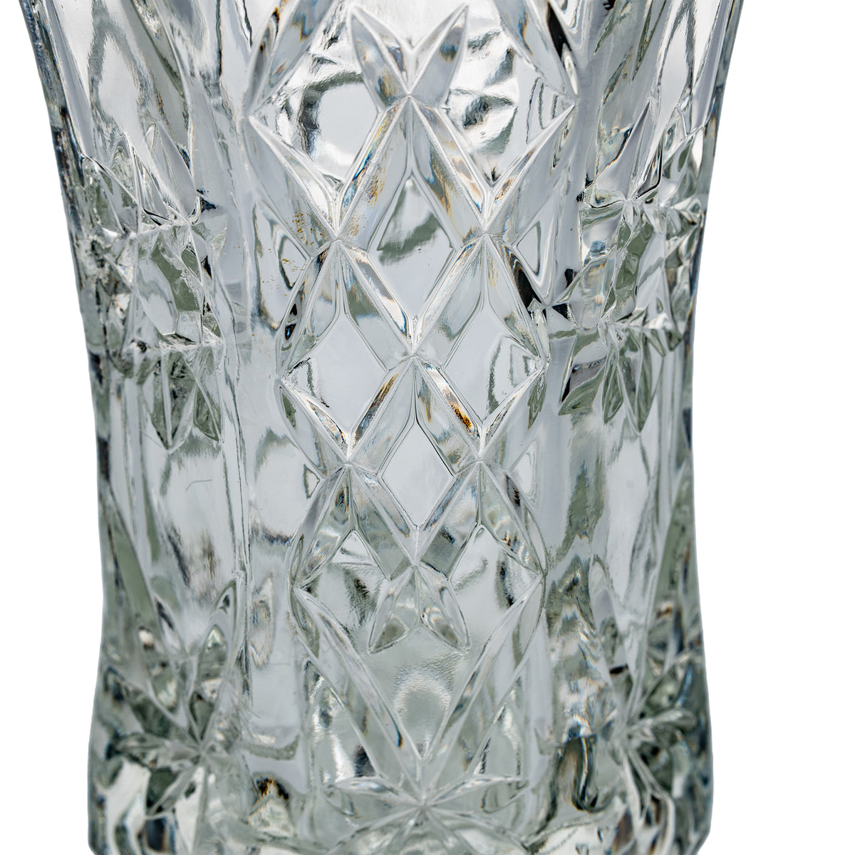 Anchor Hocking Early American Prescut Flared Vase - Starburst Cut
