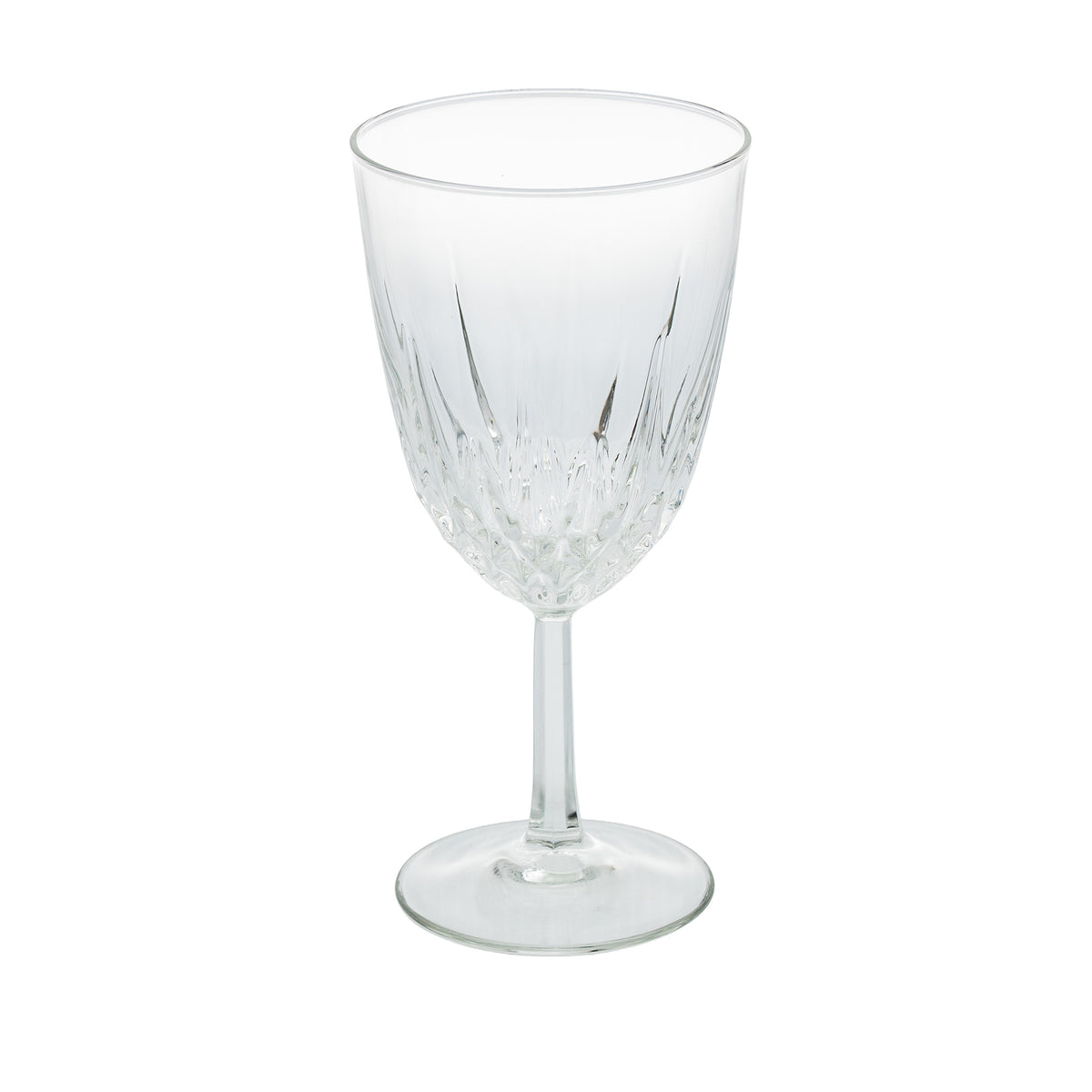 Cristal D'Arques - Durand Diamant Wine / Water Goblets - Set of Eight