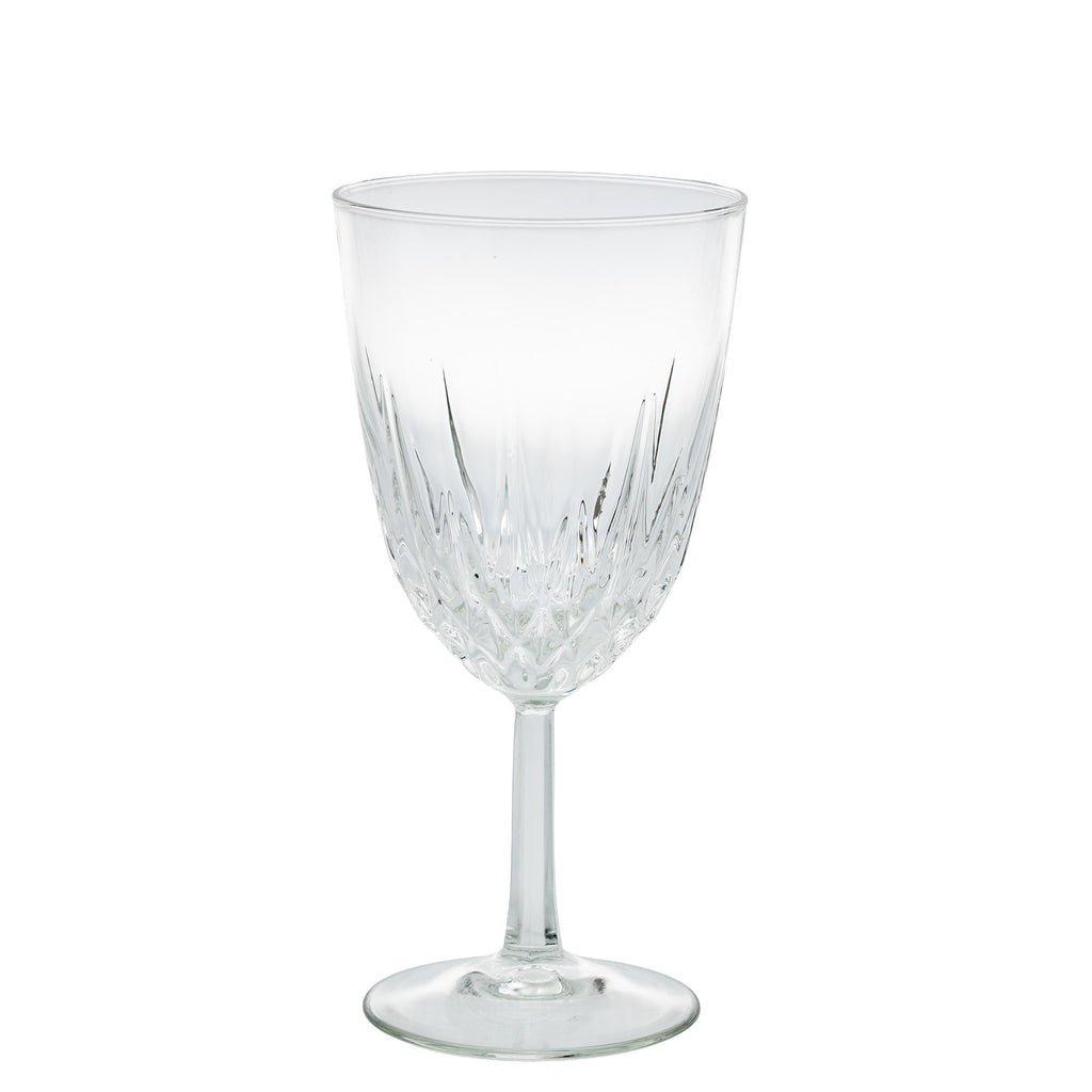 Cristal D'Arques - Durand Diamant Wine / Water Goblets - Set of Eight