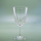 Cristal D'Arques - Durand Diamant Wine / Water Goblets - Set of Eight