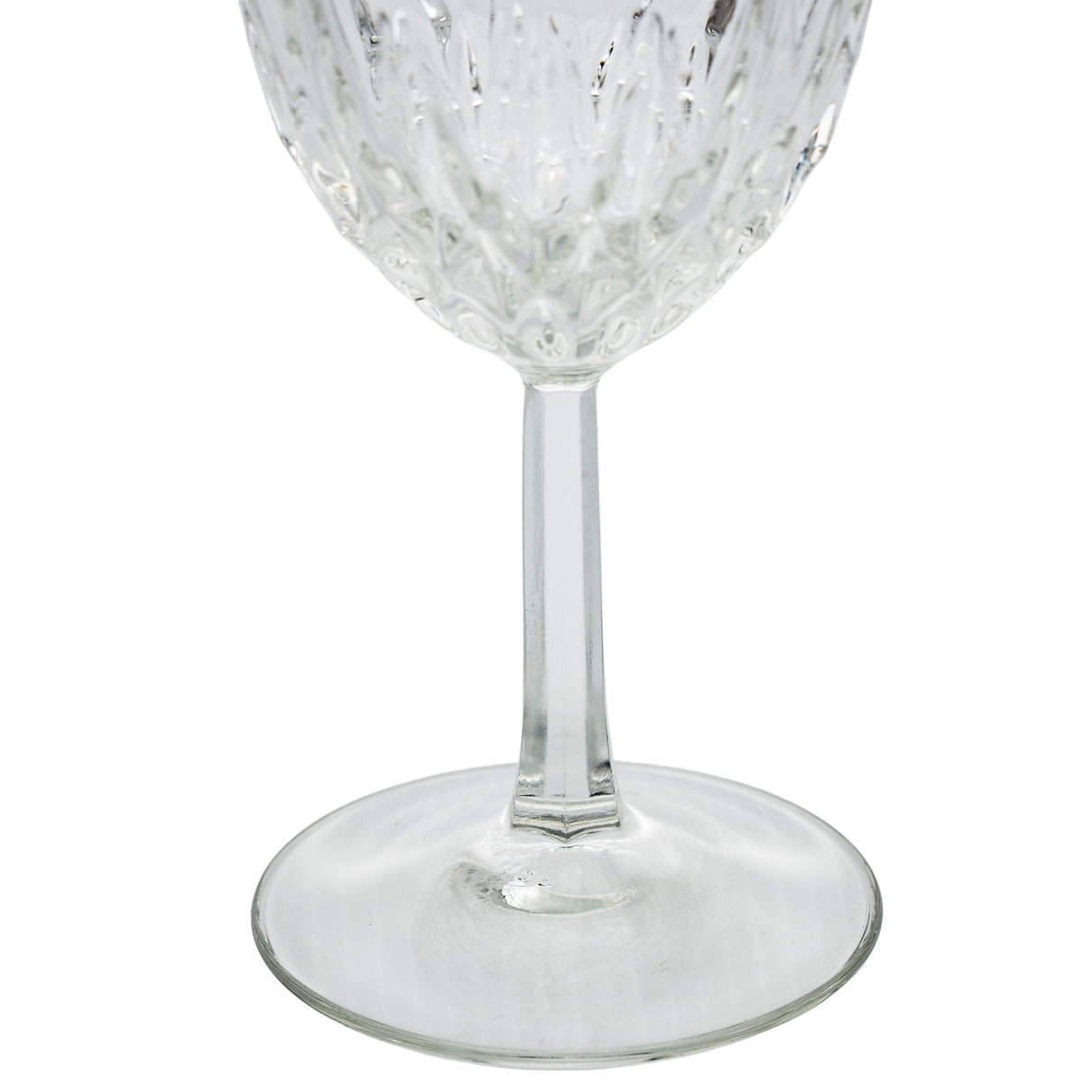 Cristal D'Arques - Durand Diamant Wine / Water Goblets - Set of Eight
