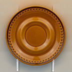 Fuji Festive Stone Tampico 1904 Saucer - Molded Geometric Rim