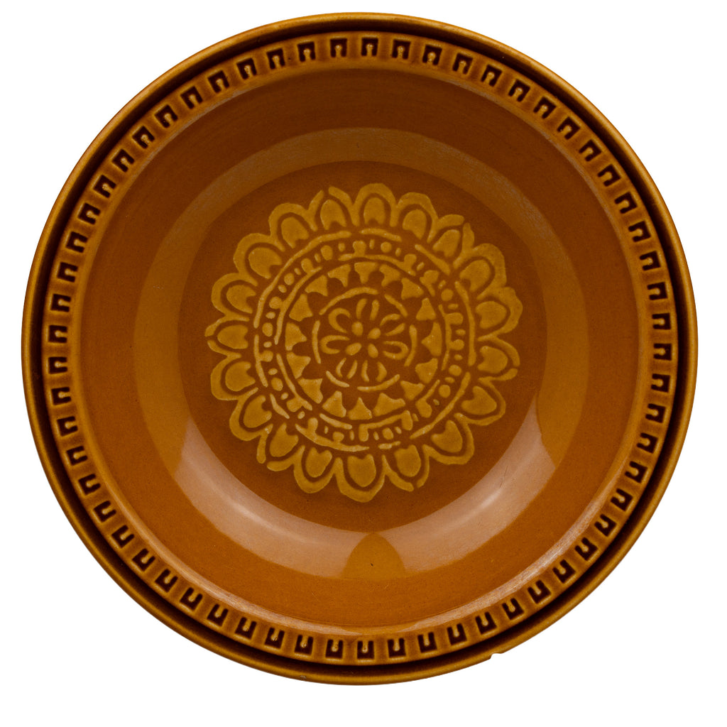 Fuji Festive Stone Tampico 1904 Rimmed Bowls - Set of 8