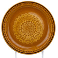 Fuji Festive Stone Tampico 1904 Plate - Floral Medallion