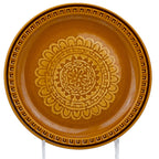 Fuji Festive Stone Tampico 1904 Plate - Floral Medallion