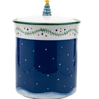 Up on the Rooftop Cookie Jar - Sandi Gore Evans, Tree Finial