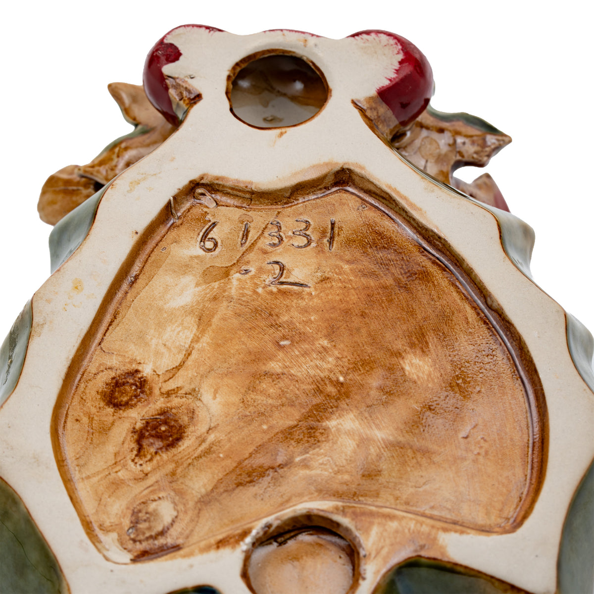 Brighten the Season Holly Leaf Dish - Two Red Cardinals
