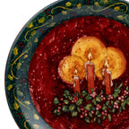 Certified International Home for the Holidays Plate - Three Candles