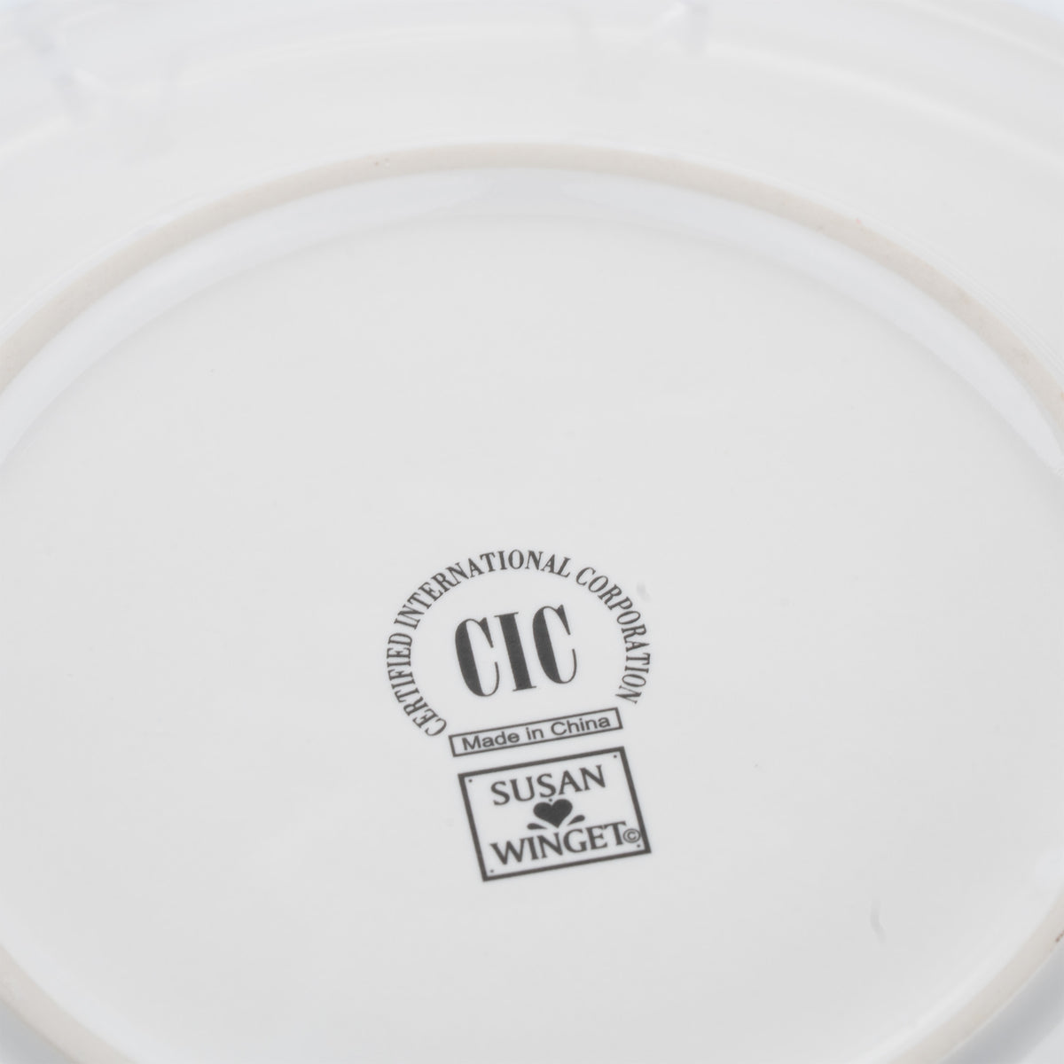 Certified International Home for the Holidays Plate - Three Candles