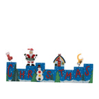 Merry Christmas Tabletop Block Decoration - Montgomery Ward Collection