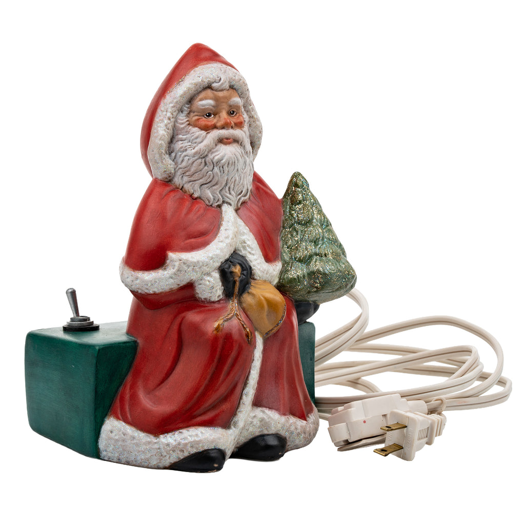 Santa Claus Figurine - Toggle Switch and Extension Cord