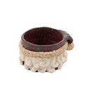 Crazy Mountain Santa Tea Light Holders - Striped Hats, Pair