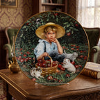 Under the Apple Tree by Sandra Kuck - Reco Collector Plate