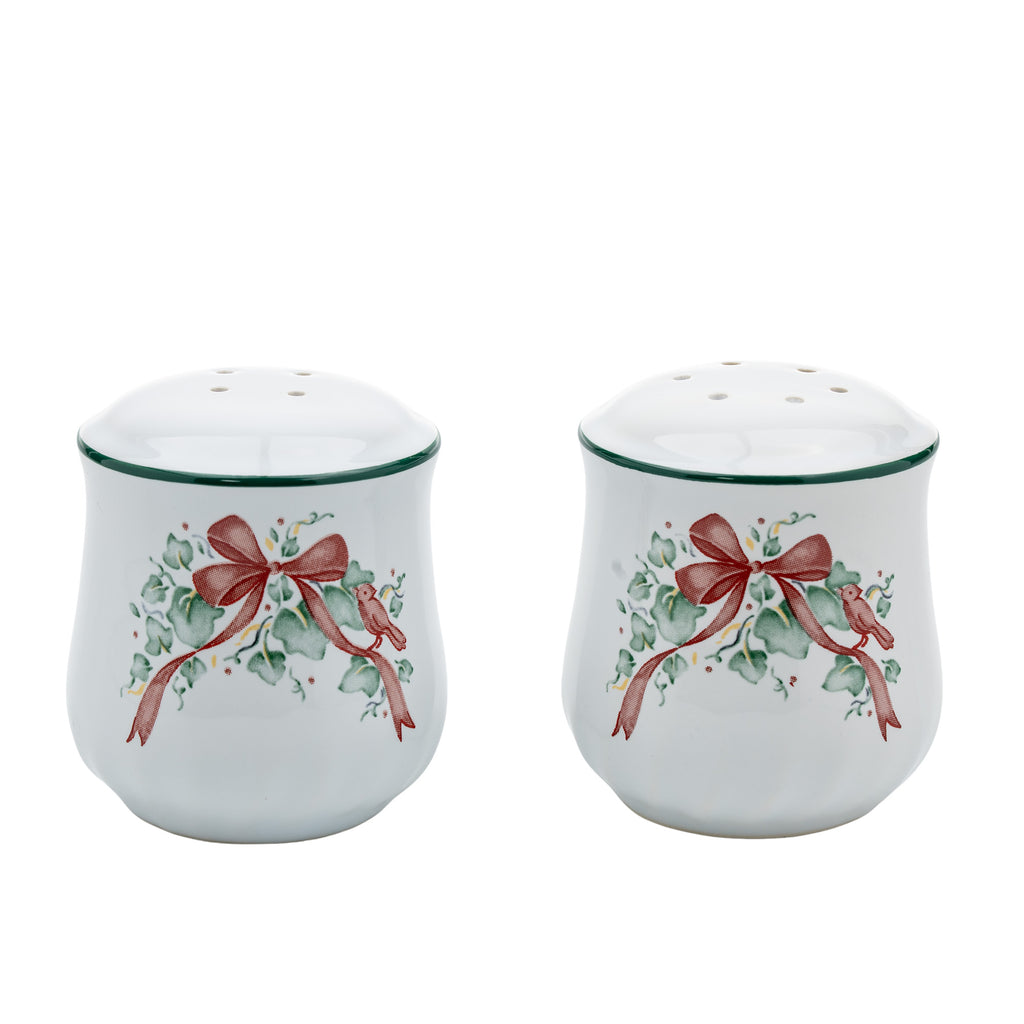 Corelle Coordinates Callaway Holiday Salt and Pepper Shaker Set