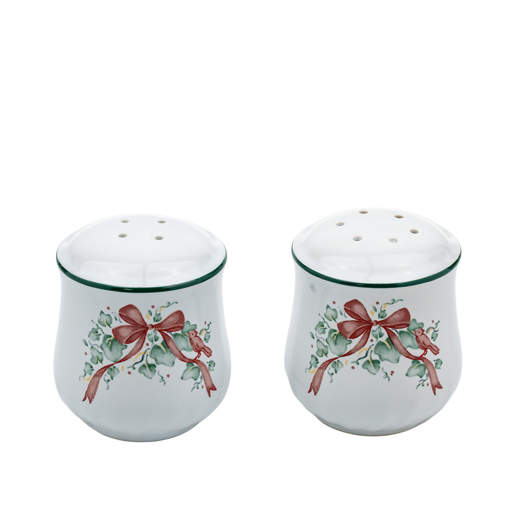 Corelle Coordinates Callaway Holiday Salt and Pepper Shaker Set