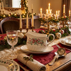 Corelle Coordinates Callaway Holiday Gravy Boat With Underplate