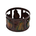 Pumpkin and Gourd Metal Container - Openwork Sides