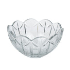 Mikasa Palais Crystal Serving Bowl - Scalloped Rim