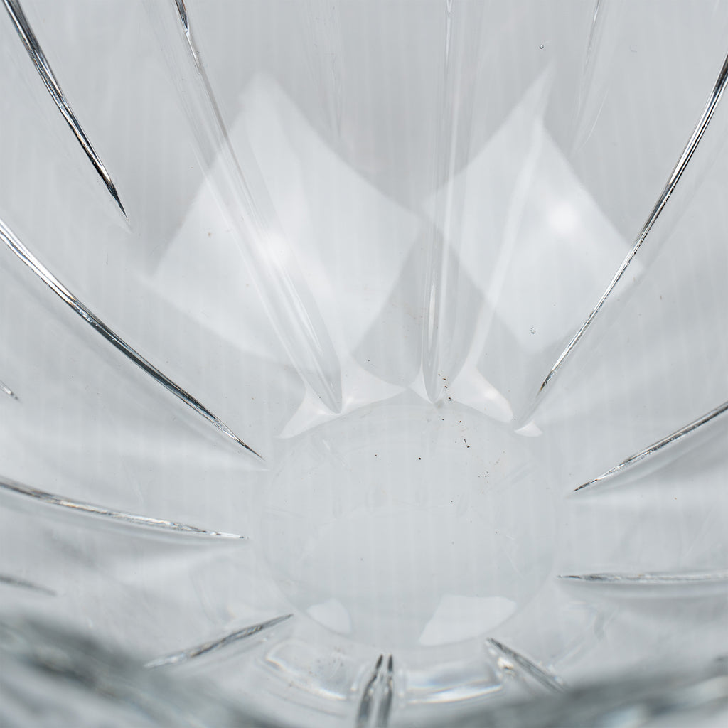 Mikasa Palais Crystal Serving Bowl - Scalloped Rim