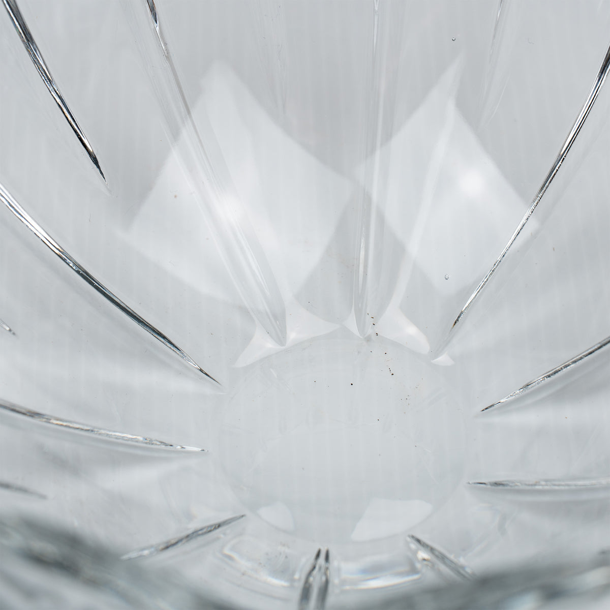 Mikasa Palais Crystal Serving Bowl - Scalloped Rim