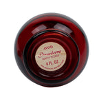 Avon Strawberry Bath Foam Bottle - Ruby-Red Glass Cruet