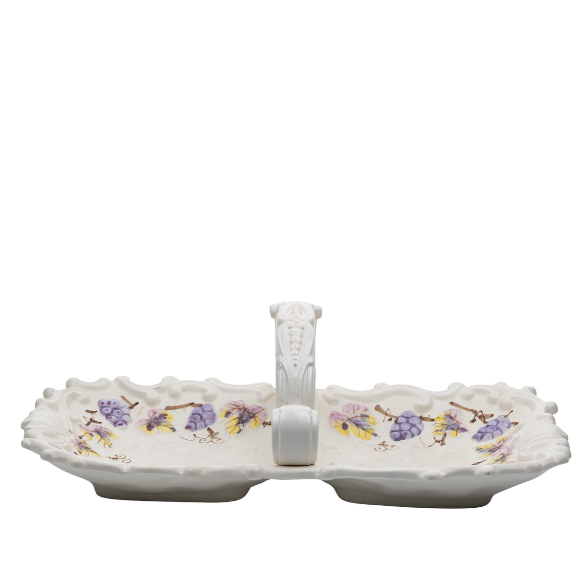 Lenwile Ardalt Divided Serving Dish - Grape Decoration