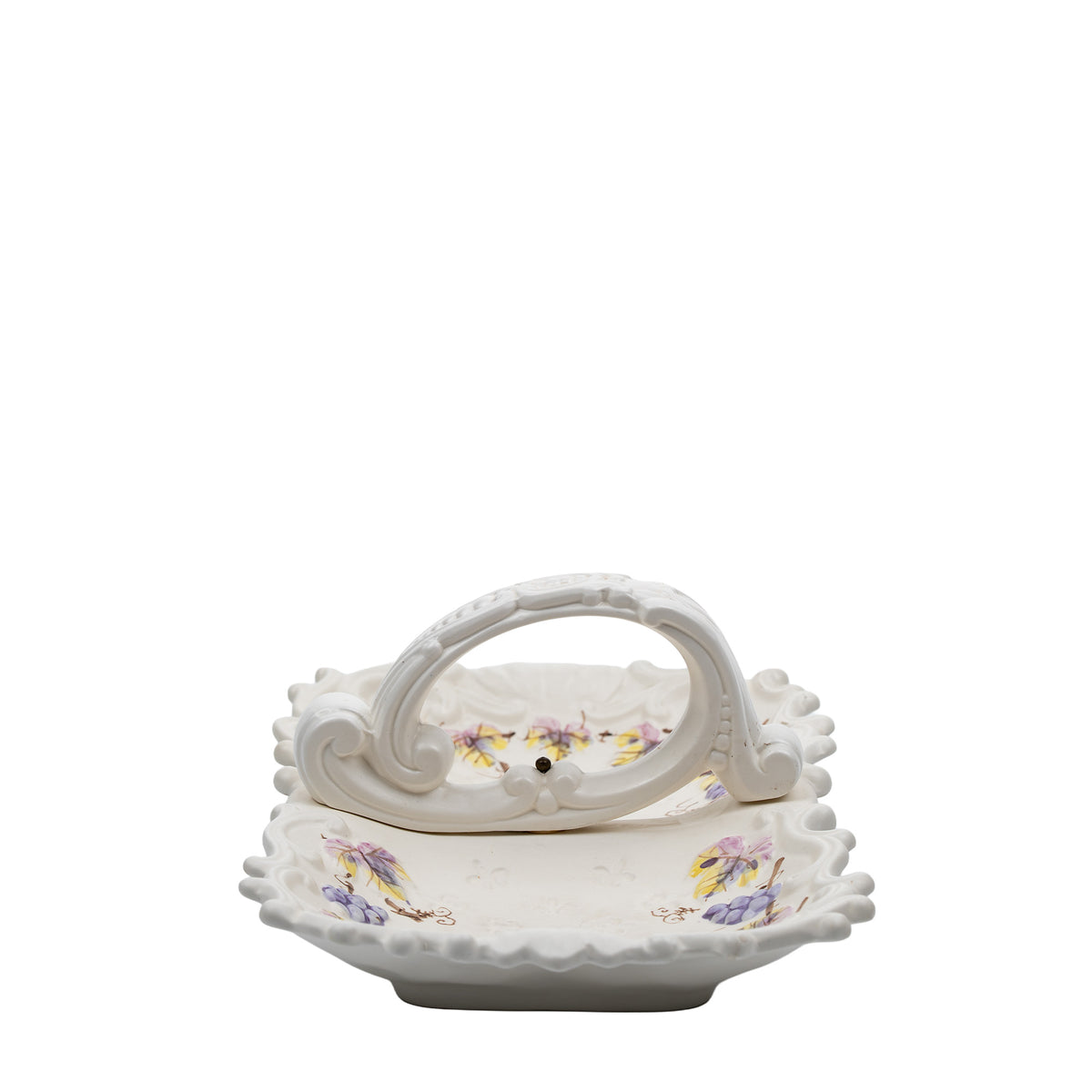 Lenwile Ardalt Divided Serving Dish - Grape Decoration
