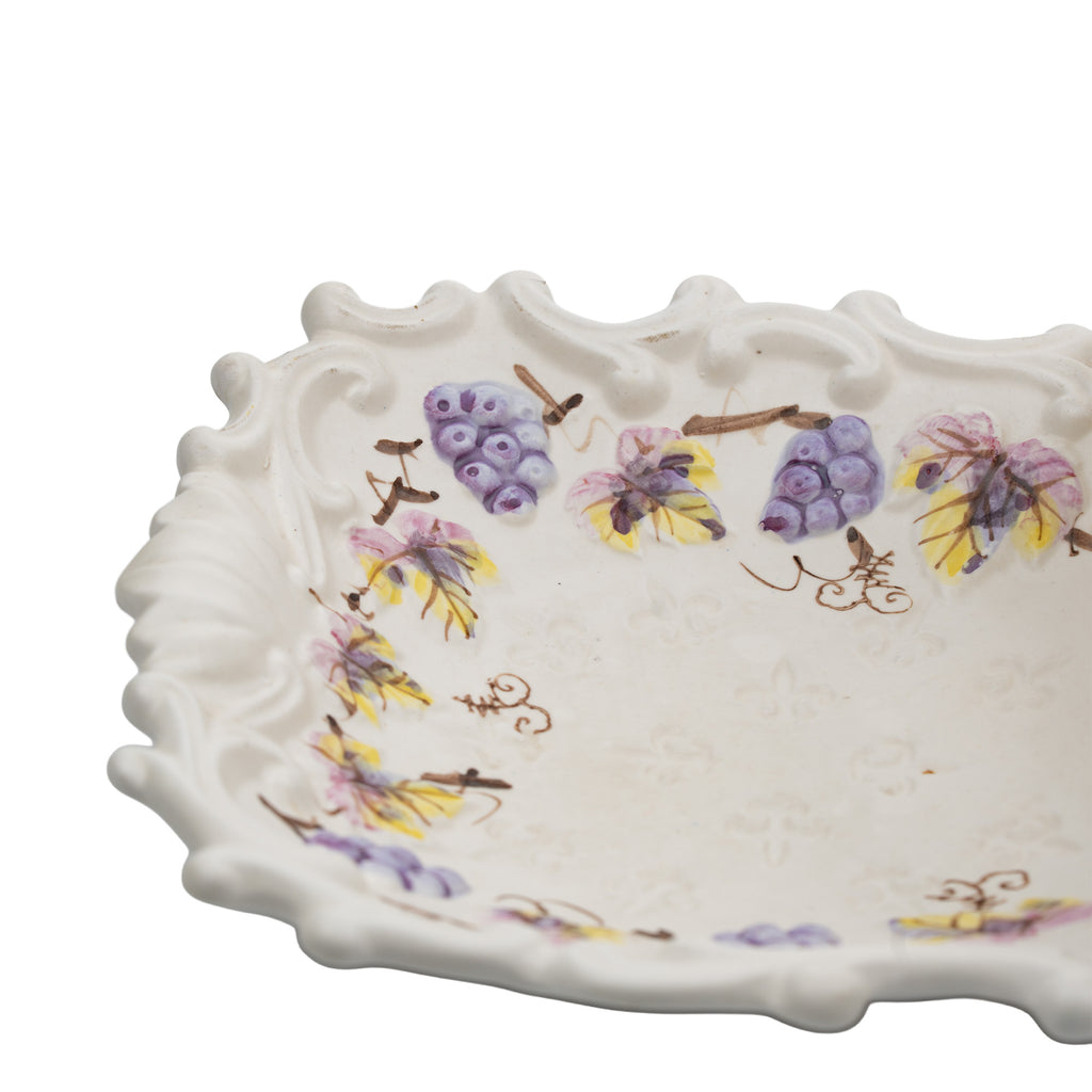 Lenwile Ardalt Divided Serving Dish - Grape Decoration