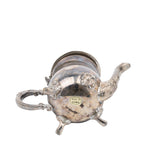 Miniature Silver-Tone Tea Service - Three-Piece Set