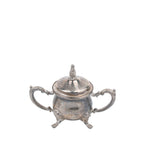 Miniature Silver-Tone Tea Service - Three-Piece Set