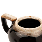 Pfaltzgraff Ceramic Teapot - Brown and Cream Drip Glaze