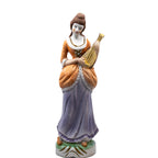 Grand Piano Music Box & Bisque Musician Figurines Bundle