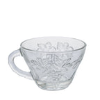 Anchor Hocking 'Grape' Pressed Glass Snack Set - 8‑Piece Serva‑Snack