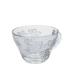 Anchor Hocking 'Grape' Pressed Glass Snack Set - 8‑Piece Serva‑Snack