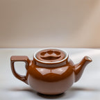 Hall Pottery Personal Teapot - Brown Glazed One‑Cup