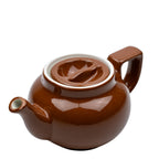 Hall Pottery Personal Teapot - Brown Glazed One‑Cup