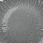 Leaf-Shaped Ceramic Plate - Steubenville Woodfield Dove Gray