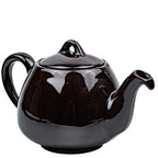 Chocolate Glazed Ceramic Teapot - Royal Canadian Art Pottery