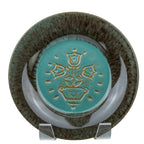 Romany Spartan Ceramic plates and Middleton mug - Turquoise Floral Motif