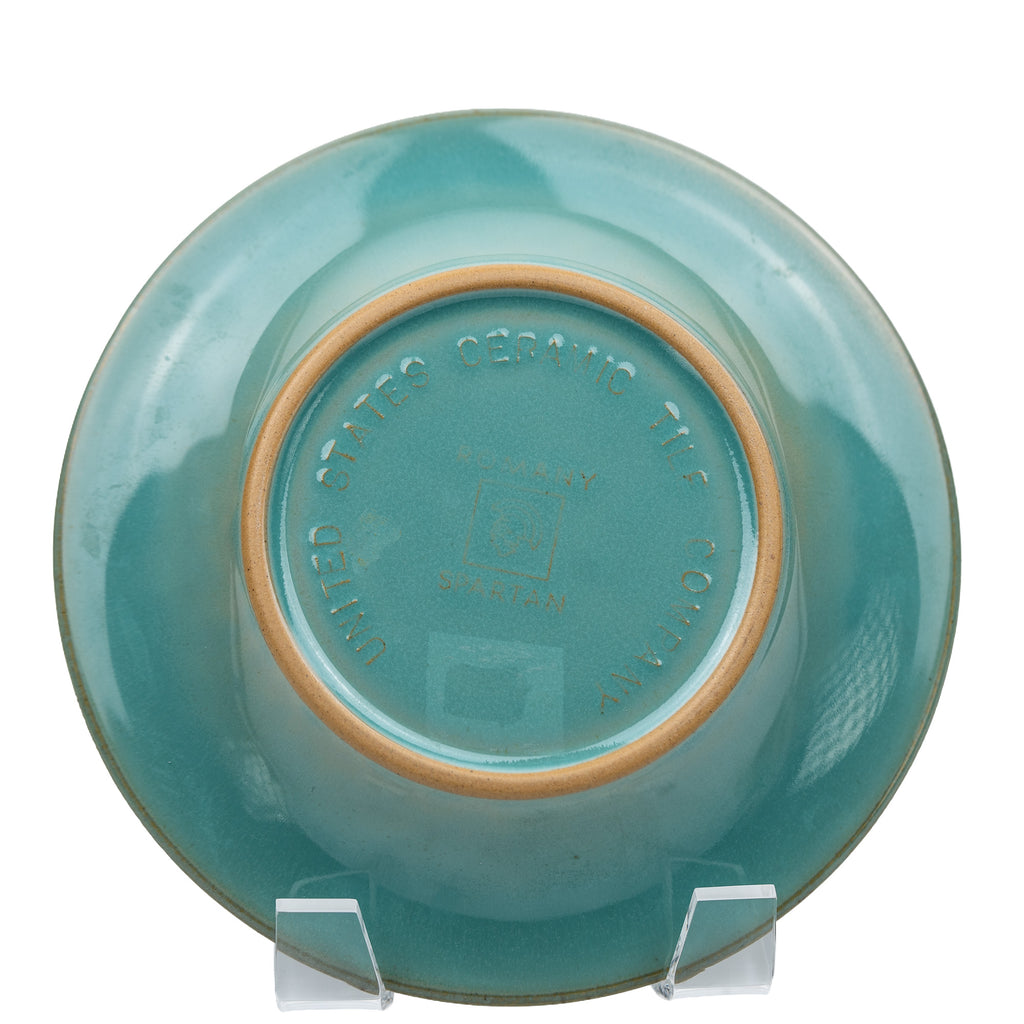 Romany Spartan Ceramic plates and Middleton mug - Turquoise Floral Motif