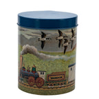 Decorative Nesting Tin Canisters - Vandor Folk-Art Set
