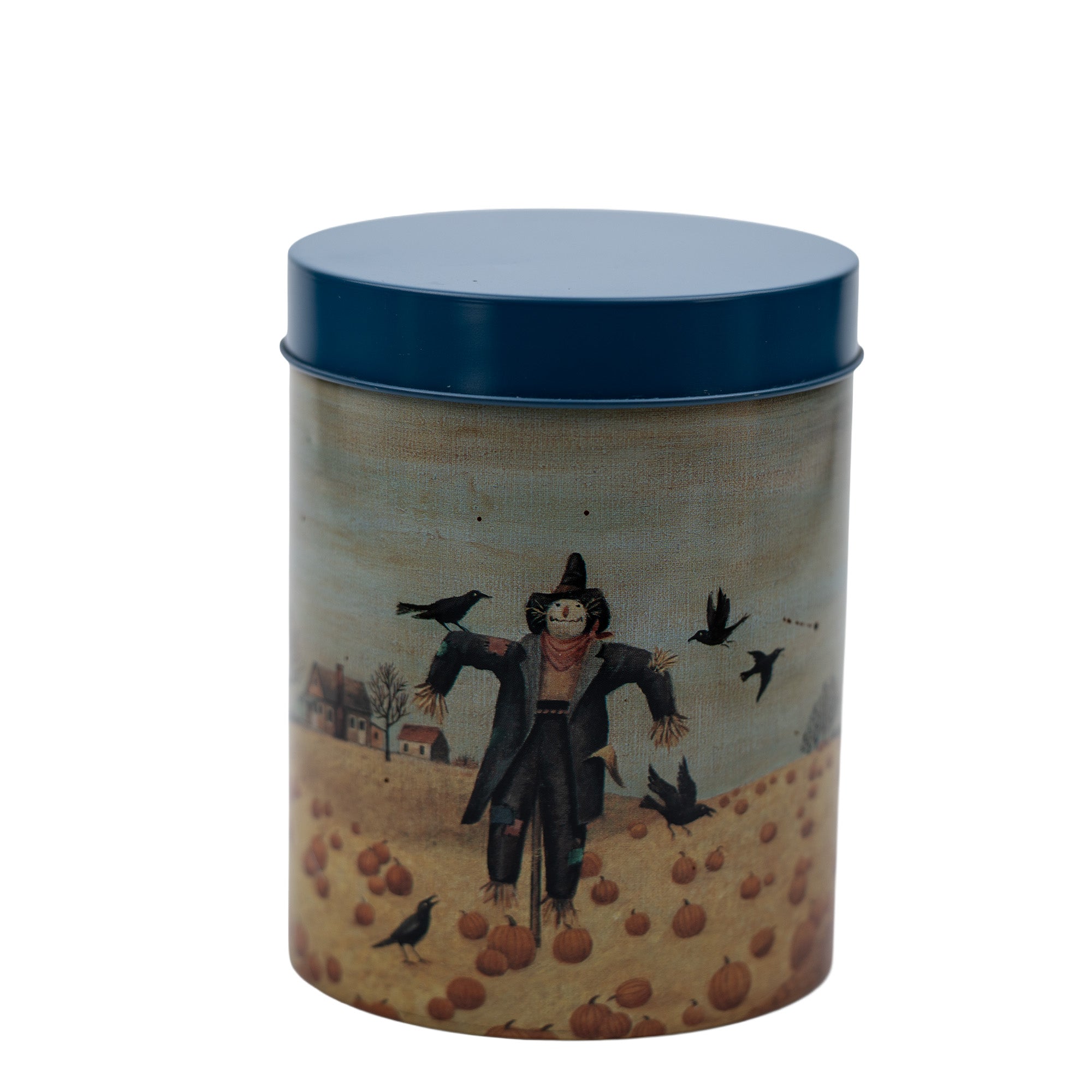 Decorative Nesting Tin Canisters - Vandor Folk-Art Set