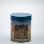 Decorative Nesting Tin Canisters - Vandor Folk-Art Set