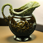 Ceramic Pitcher - Hull Pottery Rose Glaze