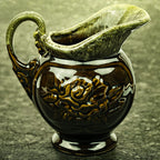 Ceramic Pitcher - Hull Pottery Rose Glaze