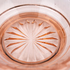 Jeannette Glass Serving Bowl - Ruffled Pedestal Design