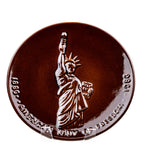 Frankoma Liberty Centennial Wall Plate - 1986 Commemorative