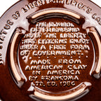 Frankoma Liberty Centennial Wall Plate - 1986 Commemorative